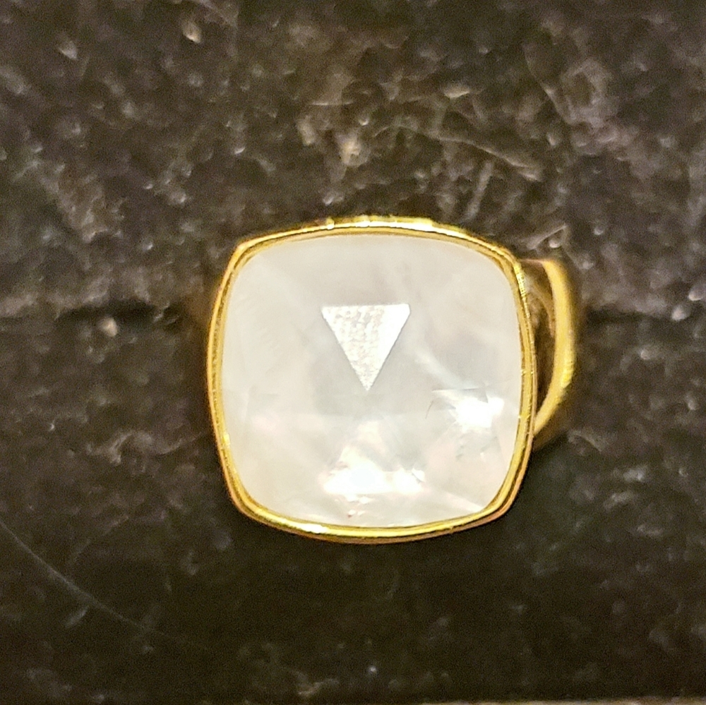 Kate Spade Mother of Pearl Ring